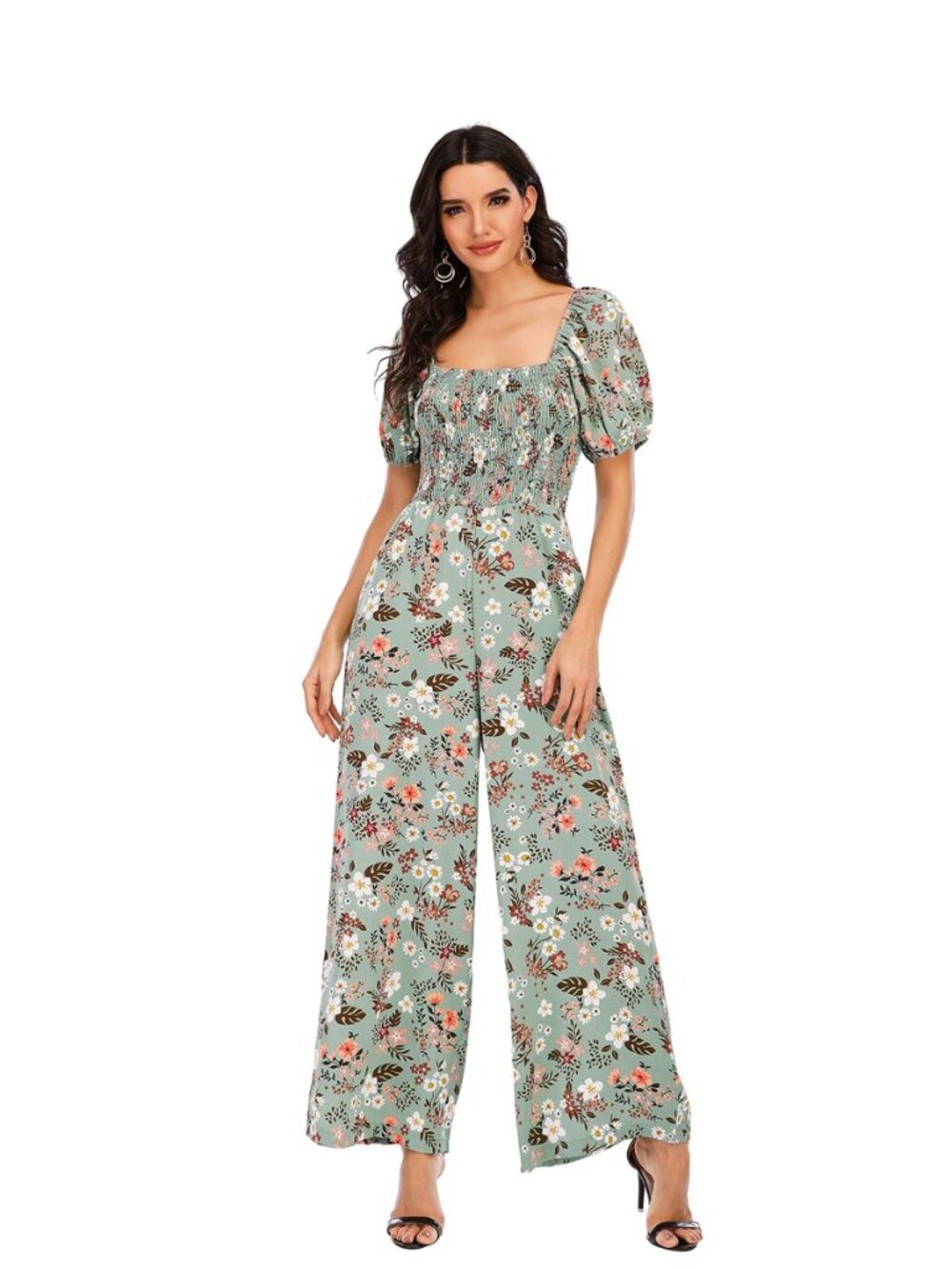 Jumpsuits for Women Fall Dressy Casual Floral Rompers